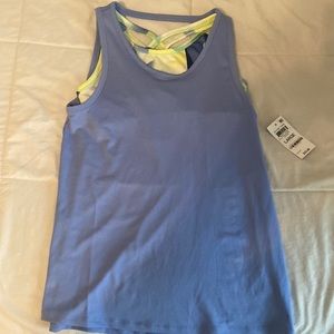 Tank top and Sports bra set